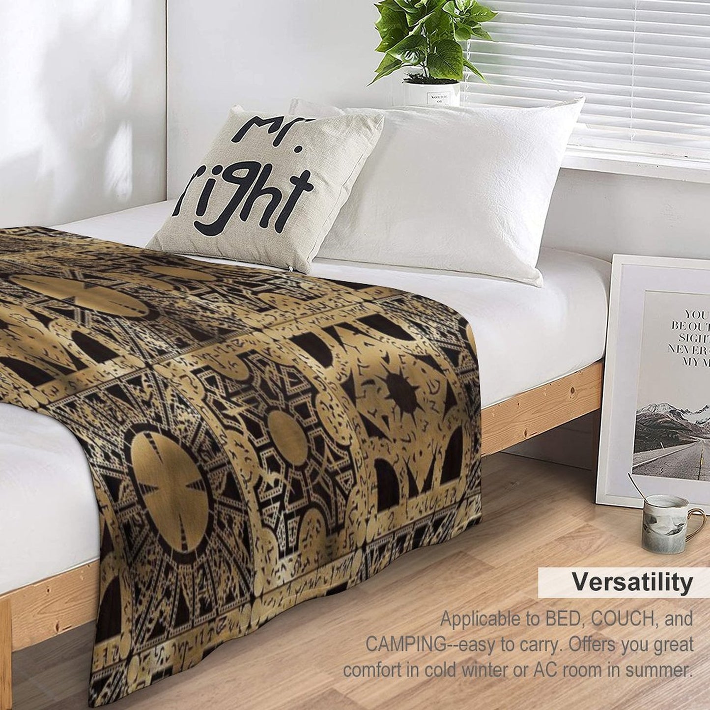 Lament Configuration Spread Throw Blanket