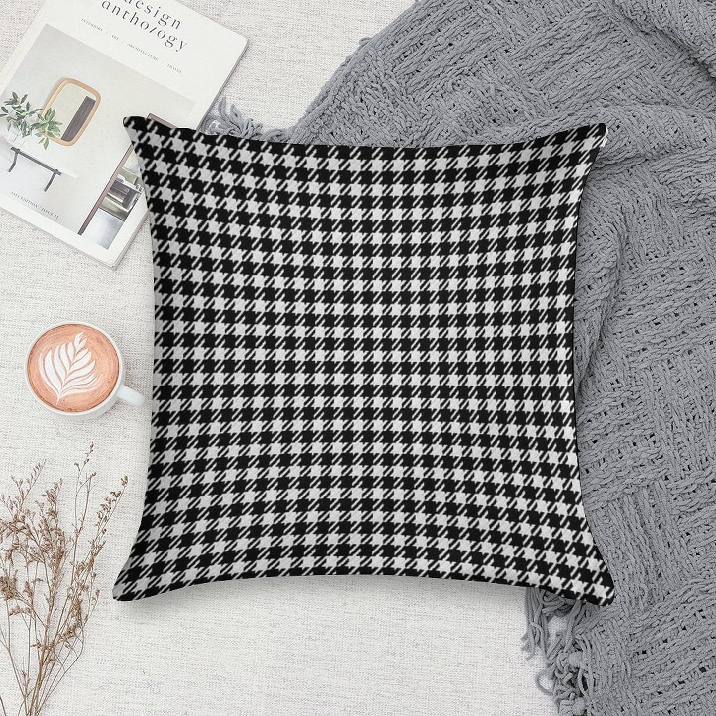 Stuttgart Iconic Seat Fabric Soft Shrink-Resistant Throw Pillow