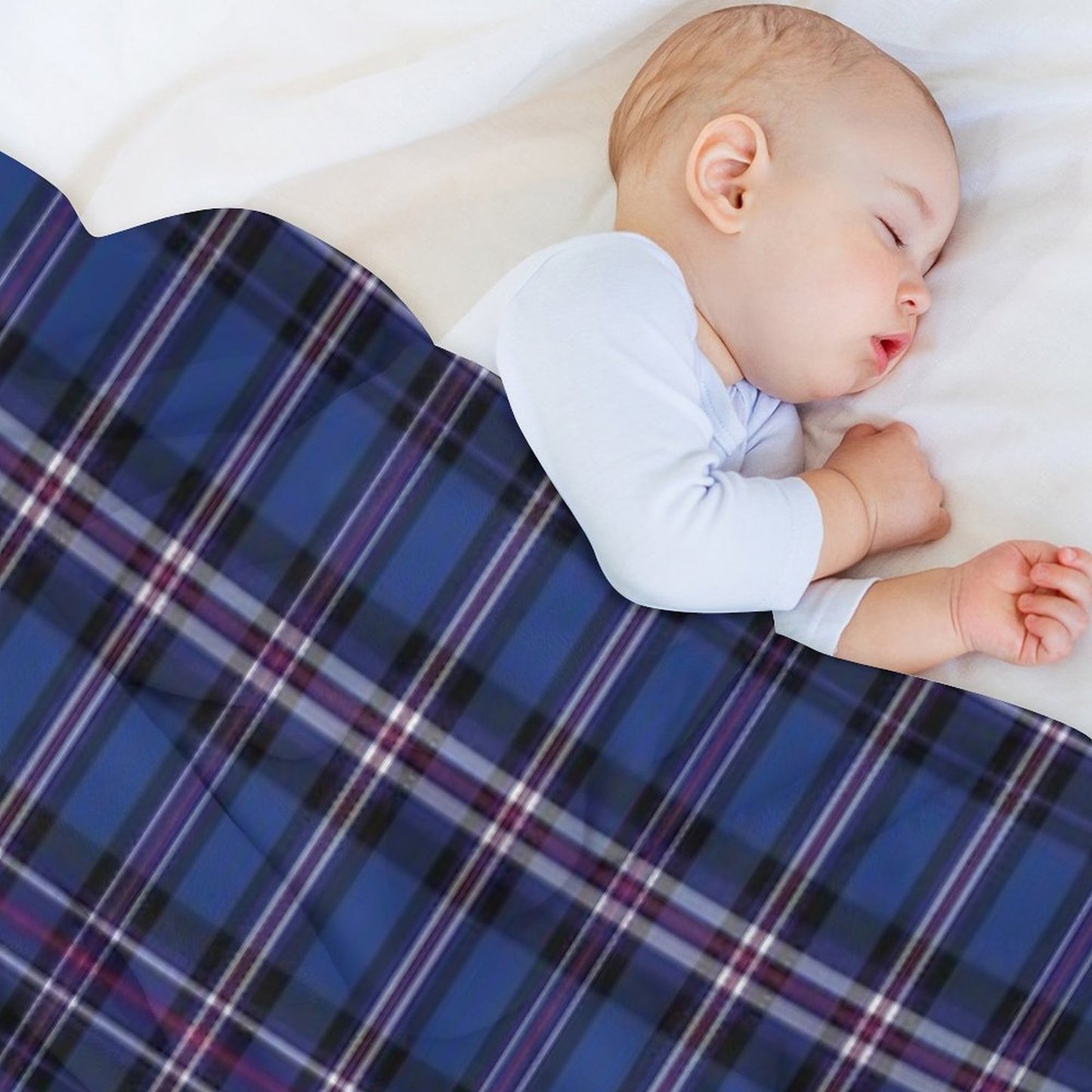 Gers Tartan Throw Blanket