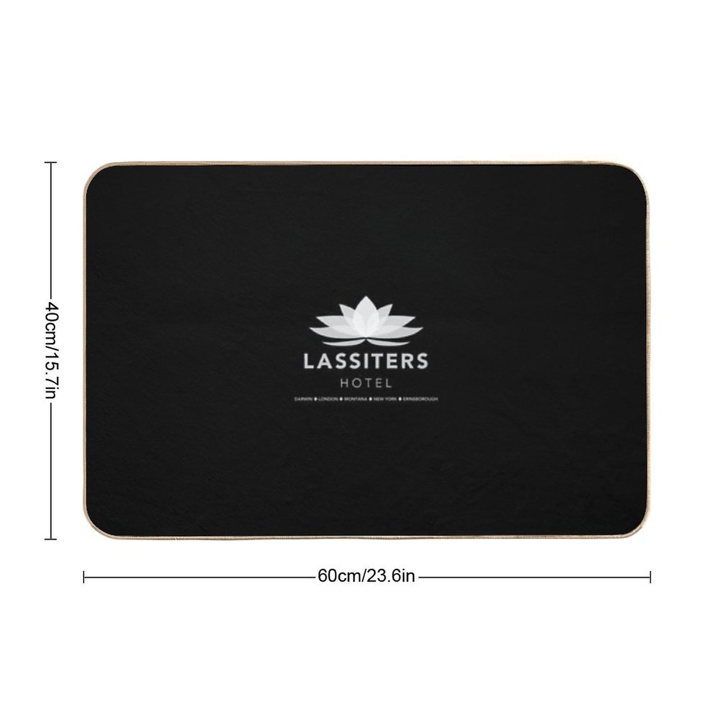 Lassiters Hotel Bath Mat