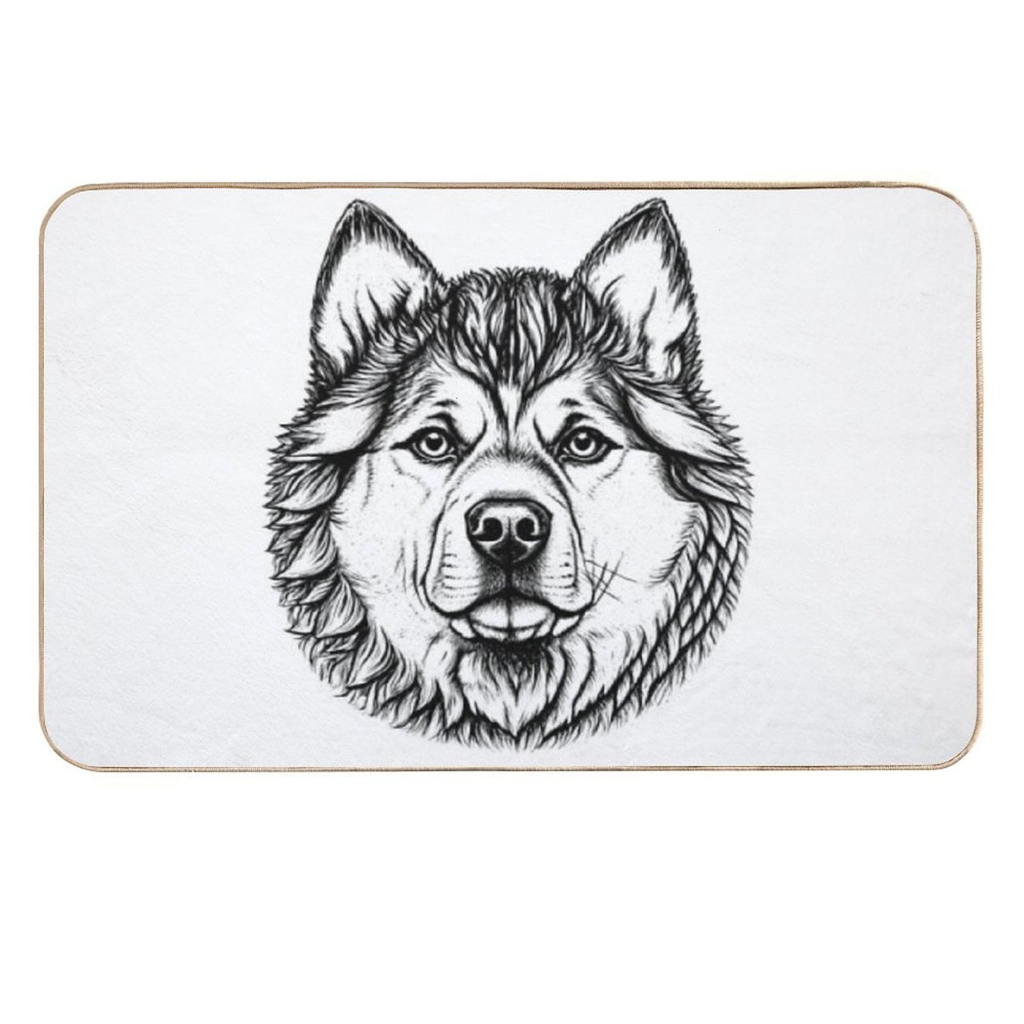 Akita Inu Multi-Purpose Bath Mat
