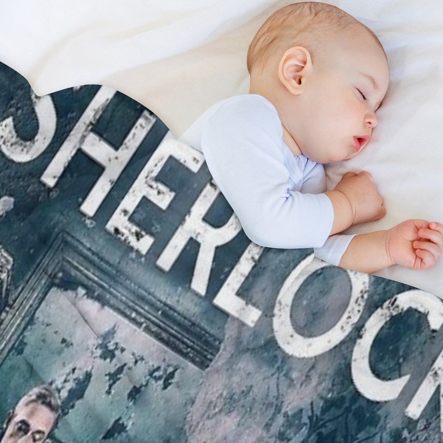 BBC Sherlock Throw Blanket