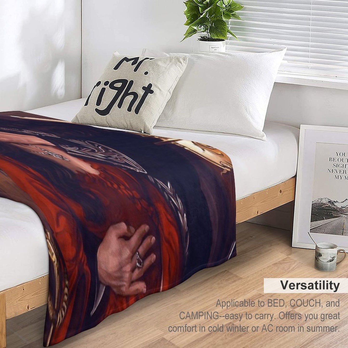 Dracula Throw Blanket