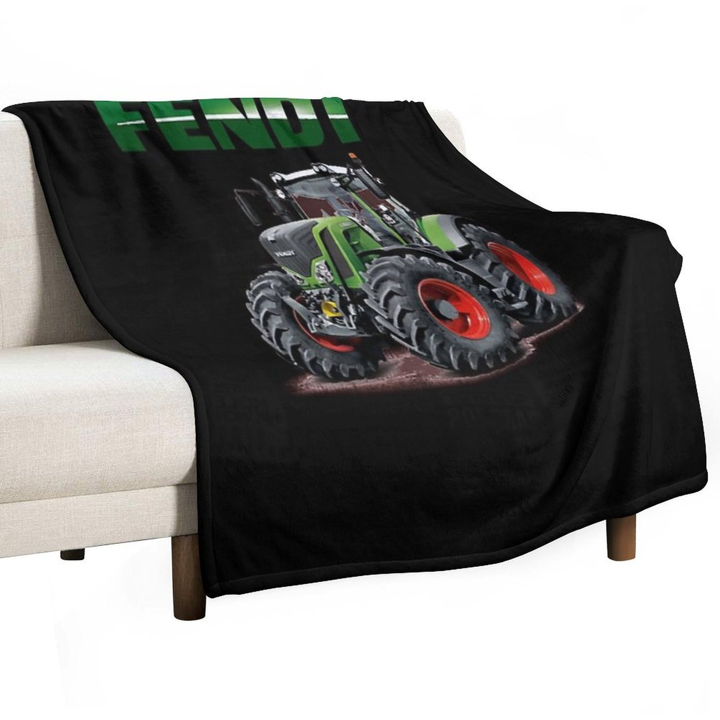Fendt German Tractors Throw Blanket