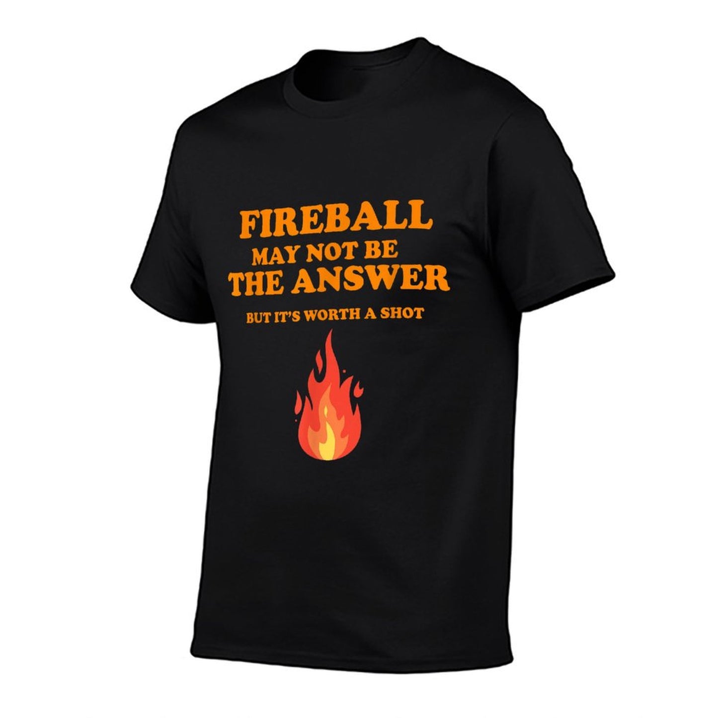 Fireball May Not Be The Answer...But... T-Shirt