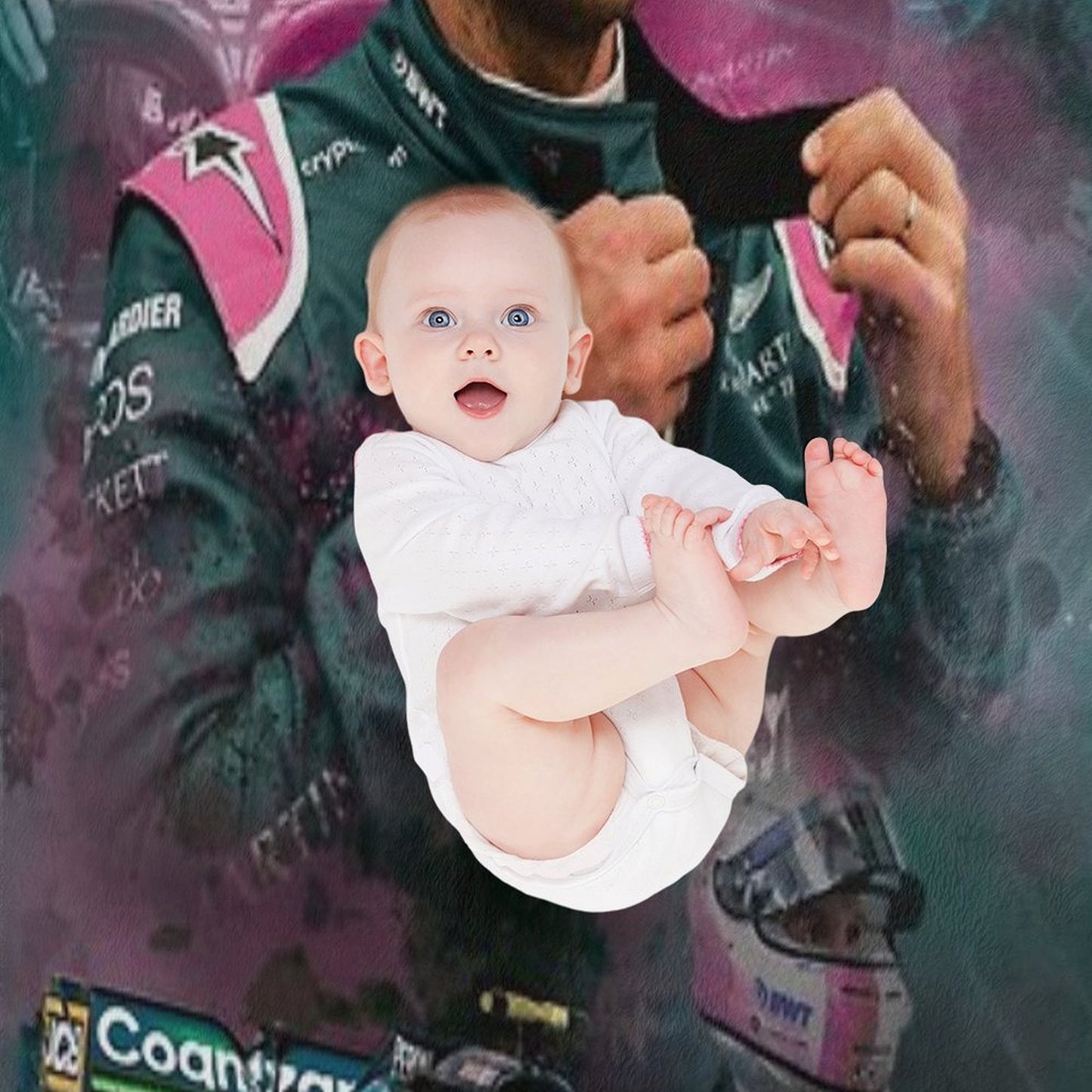 Sebastian Vettel Throw Blanket
