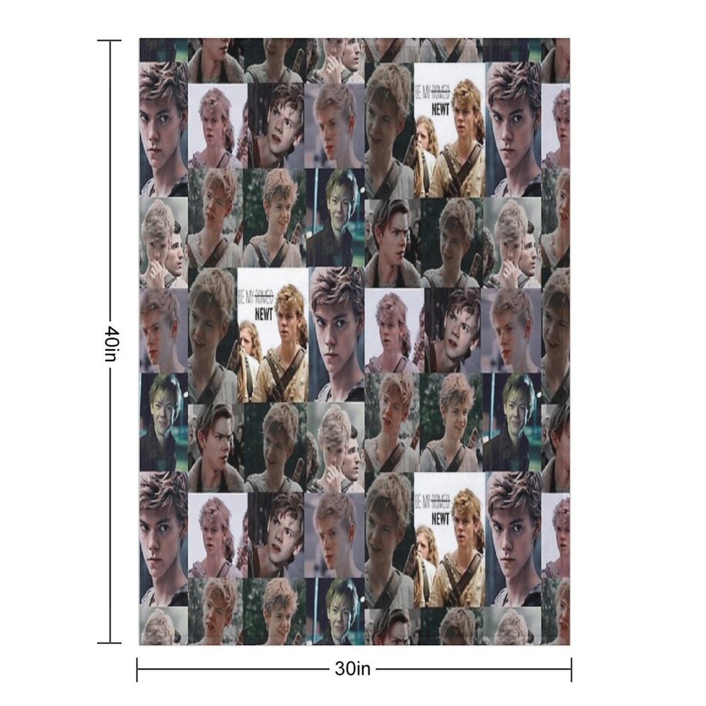 Newt Throw Blanket