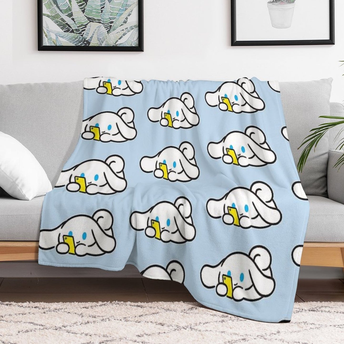 Cinnamoroll Throw Blanket