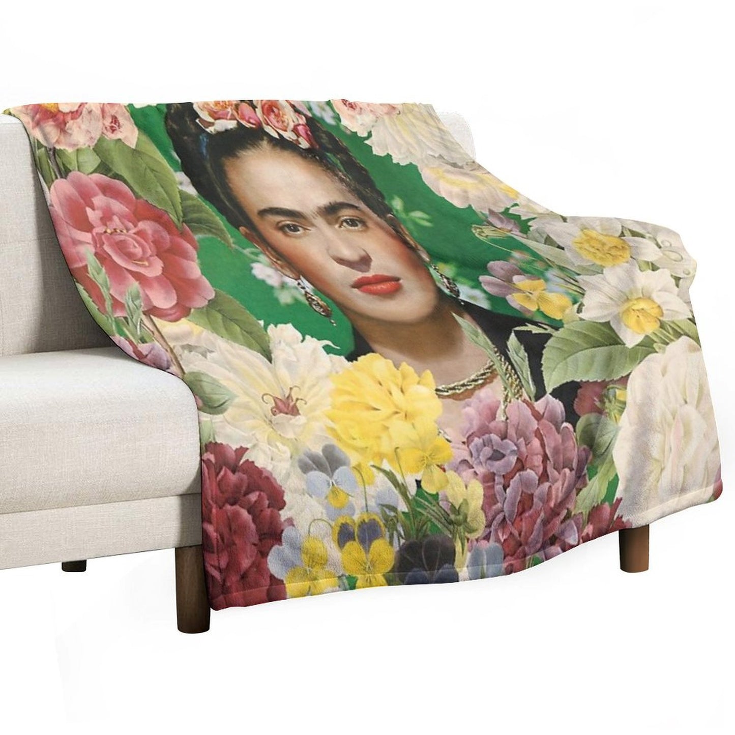 Frida Kahlo IV Throw Blanket