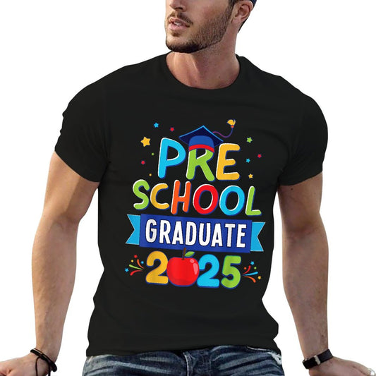 Pre-K Preschool Graduate 2025 Kids Boys Girls T-Shirt