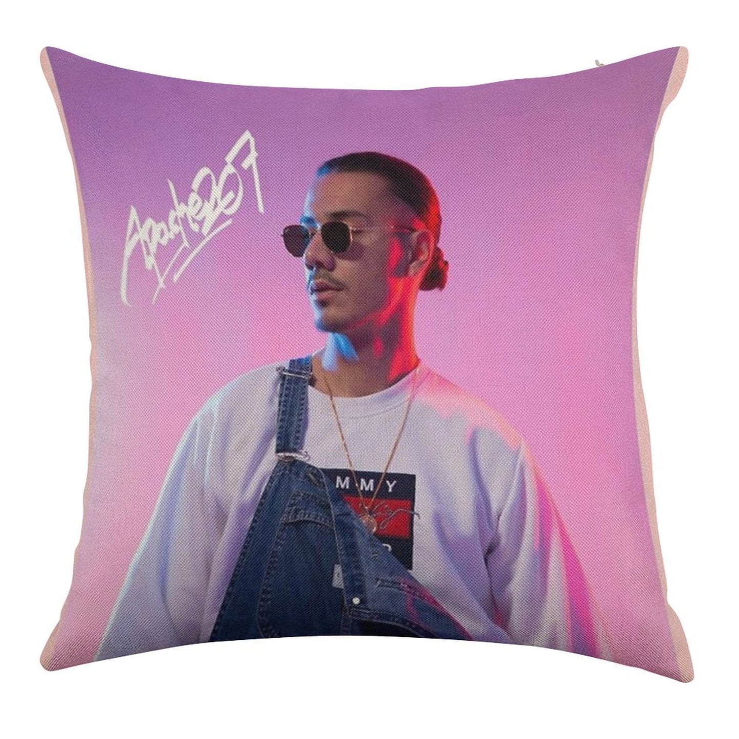Apache Linen Throw Pillow Cover