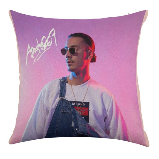 Apache Linen Throw Pillow Cover