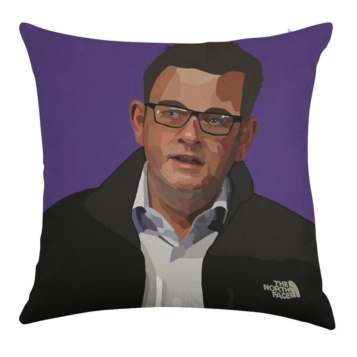 Dan Andrews – North Face Linen Throw Pillow Cover