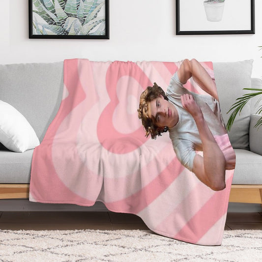 Timothee Chalamet Throw Blanket