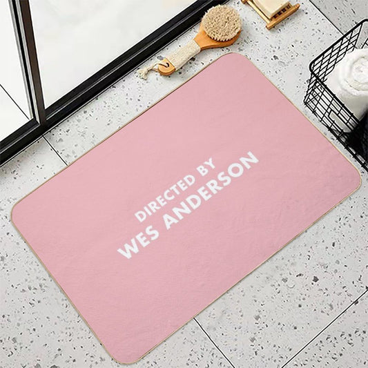Directed by Wes Anderson Bath Mat