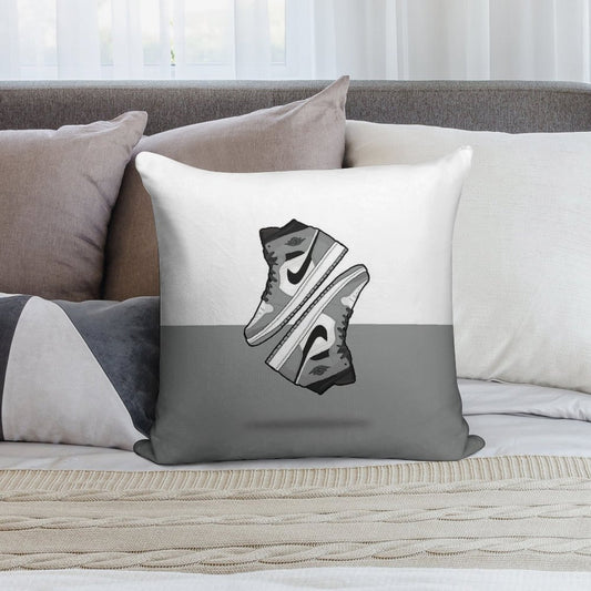 Jordan 1 - Light Grey Soft Washable Throw Pillow