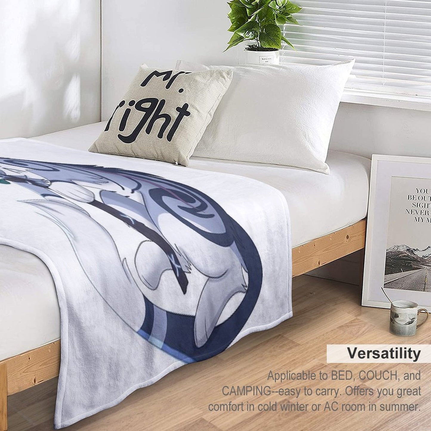 Jayfeather Throw Blanket