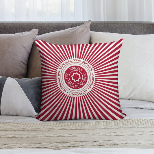 Tunnock's Teacakes Soft High-Density Material Throw Pillow