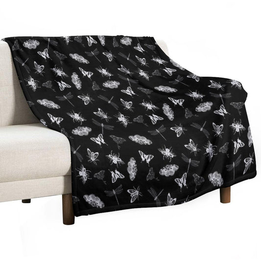 Entomologist Nightmares Throw Blanket
