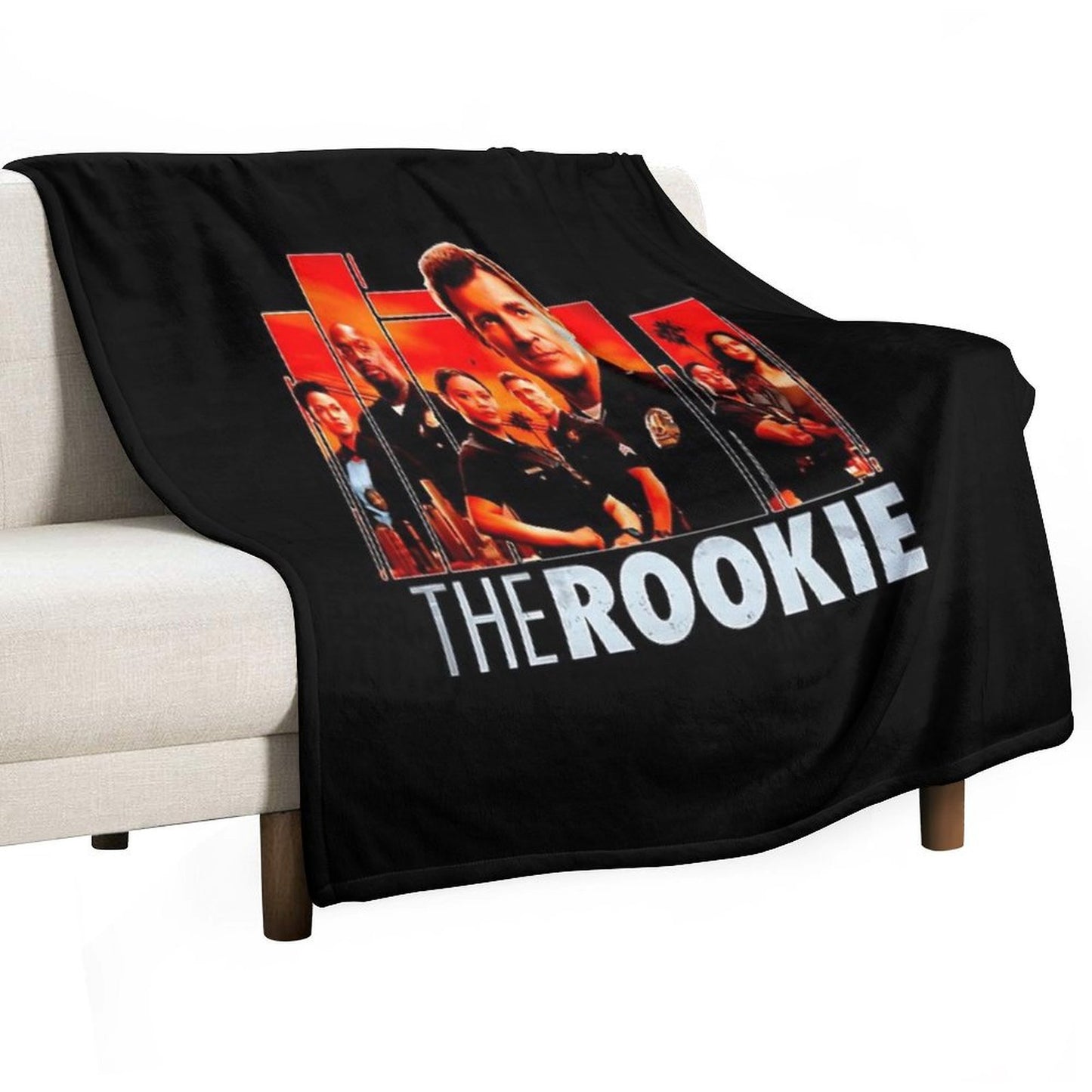 The Rookie Fanart Poster Throw Blanket