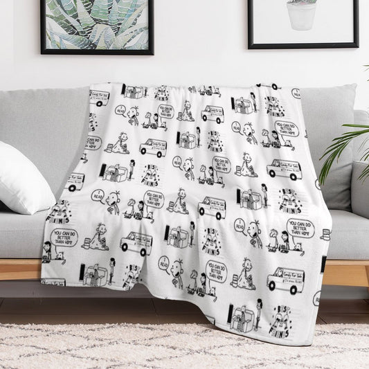 Wimpy Kid Throw Blanket