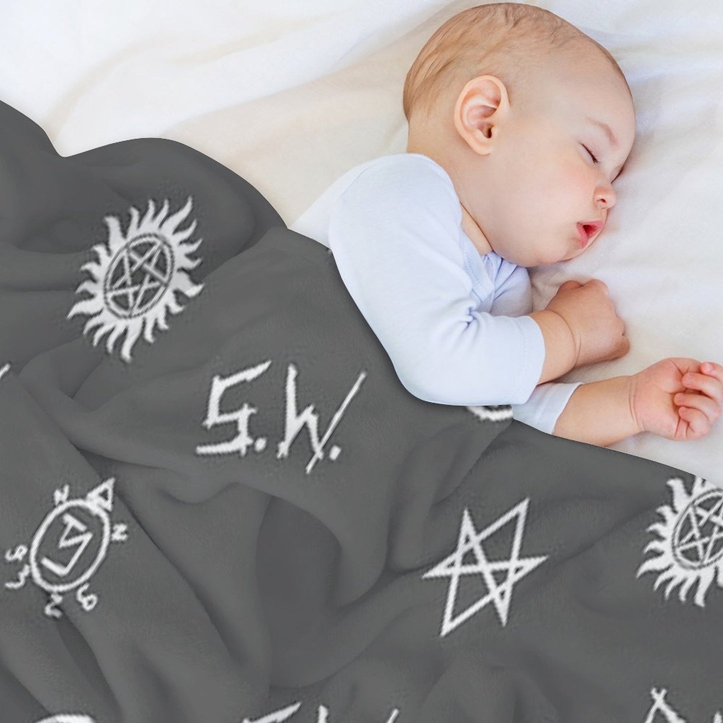 Supernatural Symbols Throw Blanket