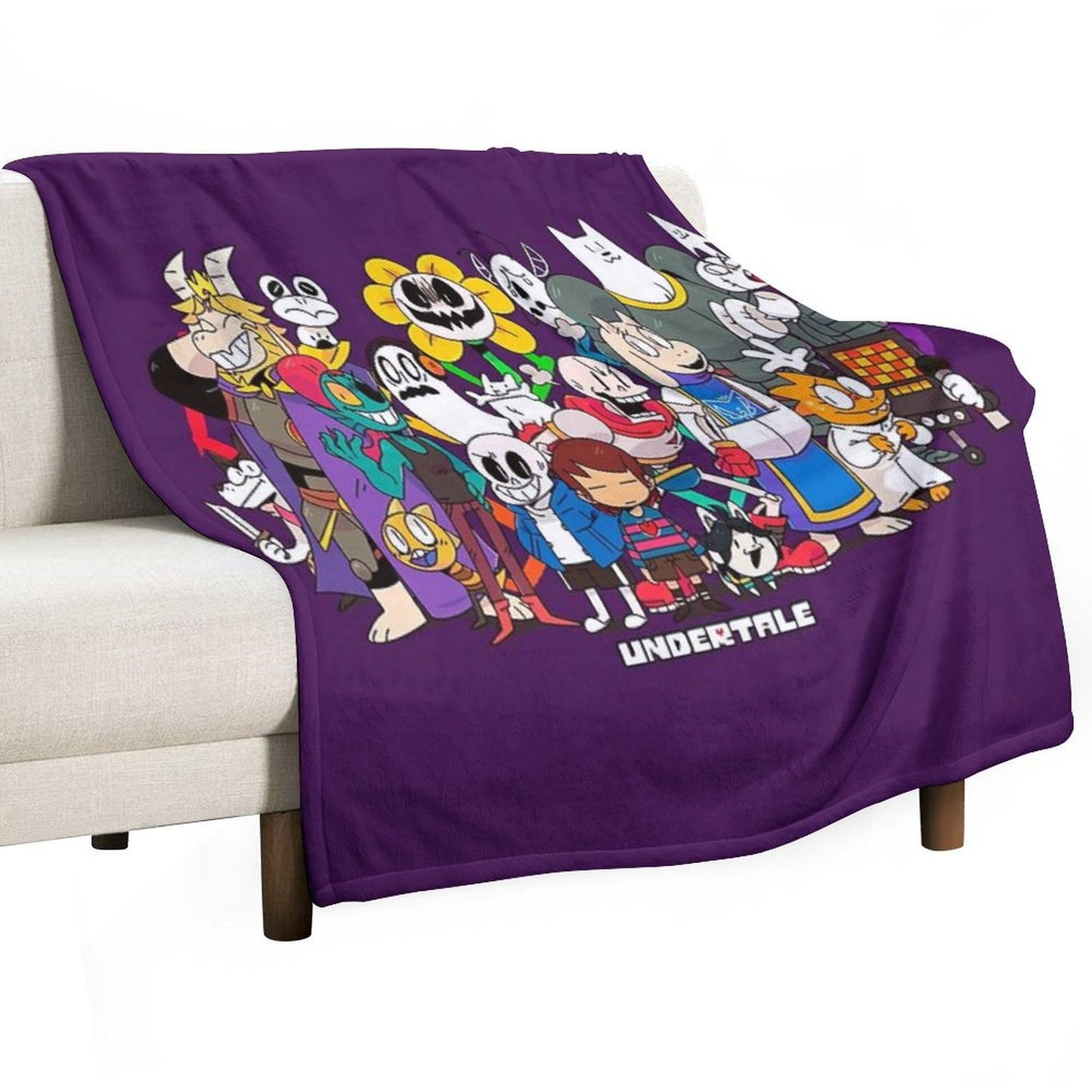 Undertale Adventure Throw Blanket