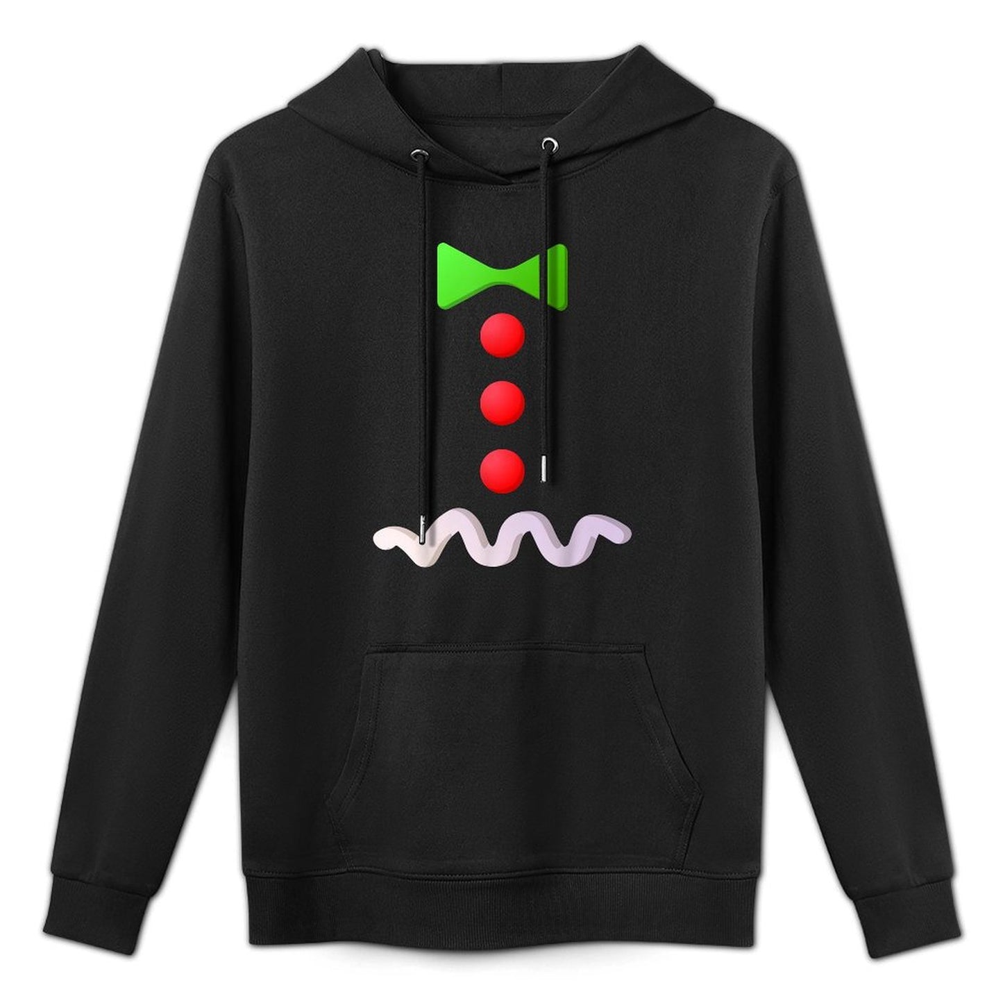 Gingerbread Man Costume Halloween Costume Kangaroo Pocket Hoodie