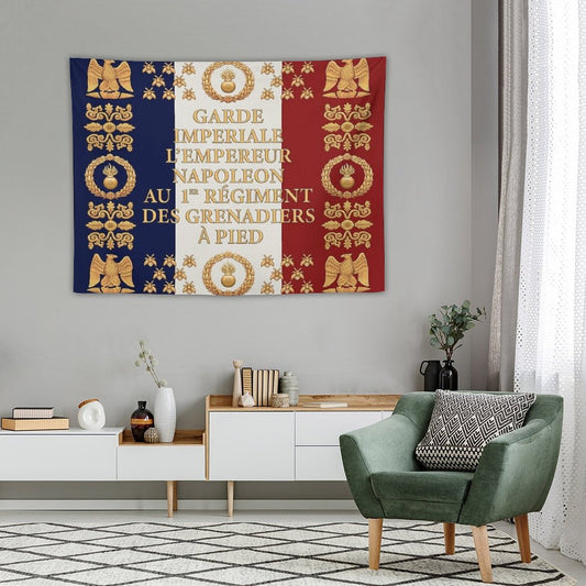 Napoleonic French 1er Garde Imperiale Flag Tapestry