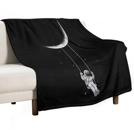 Moon Swing Throw Blanket