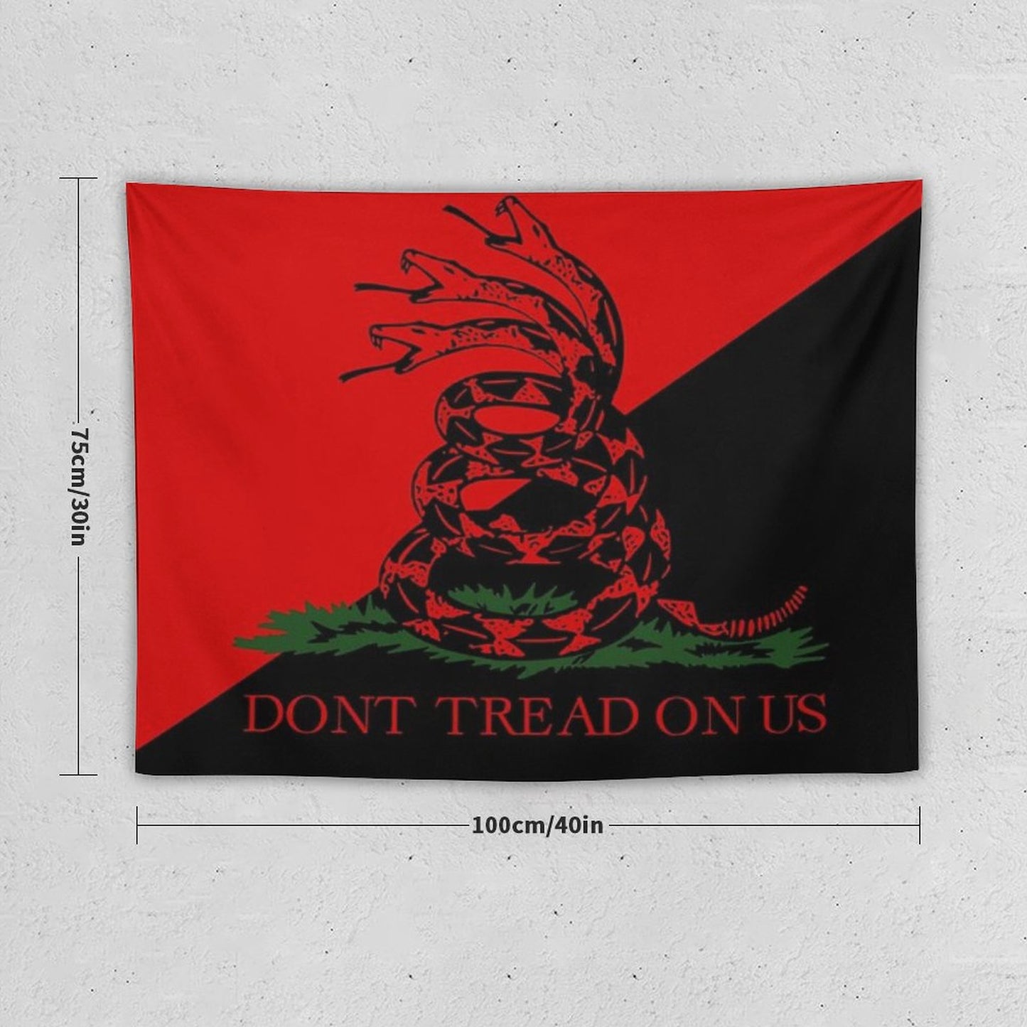 Don't Tread on Us Anarcho-Communist Tapestry