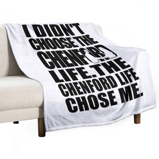 I Didn't Choose The Chenford Life. The Chenford Life Chose Me The Rookie Throw Blanket