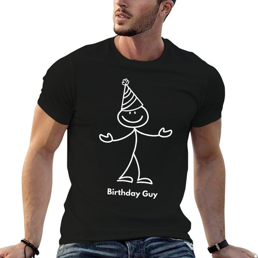 It's My Birthday Party Smile Face Funny Cute Birthday Guy T-Shirt