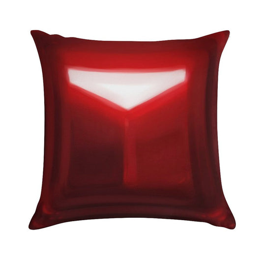 Beat Saber Red Block Throw Pillow Cover Soft Durable Construction Throw Pillow