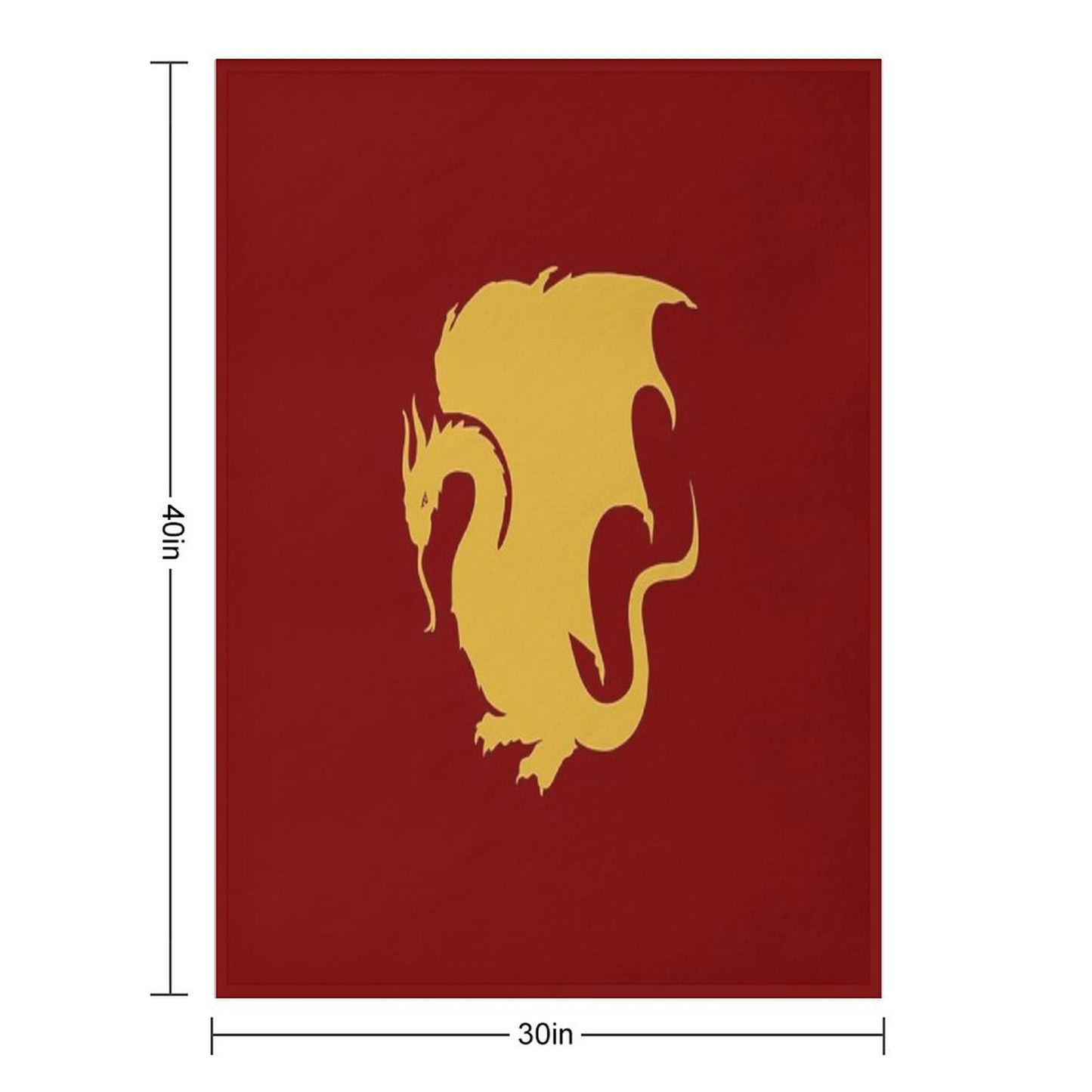 Arthur's Dragon Throw Blanket