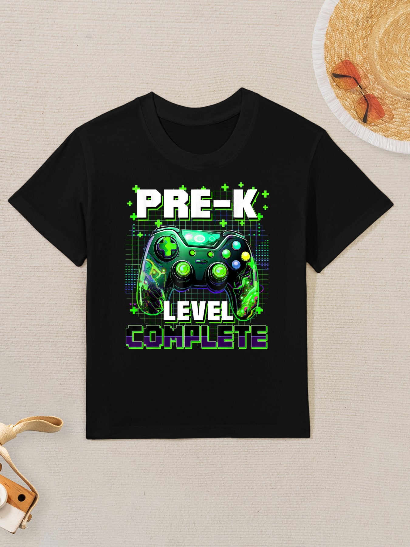 Controller Pre K PreK Level Complete Graduation Boys Kids T-Shirt
