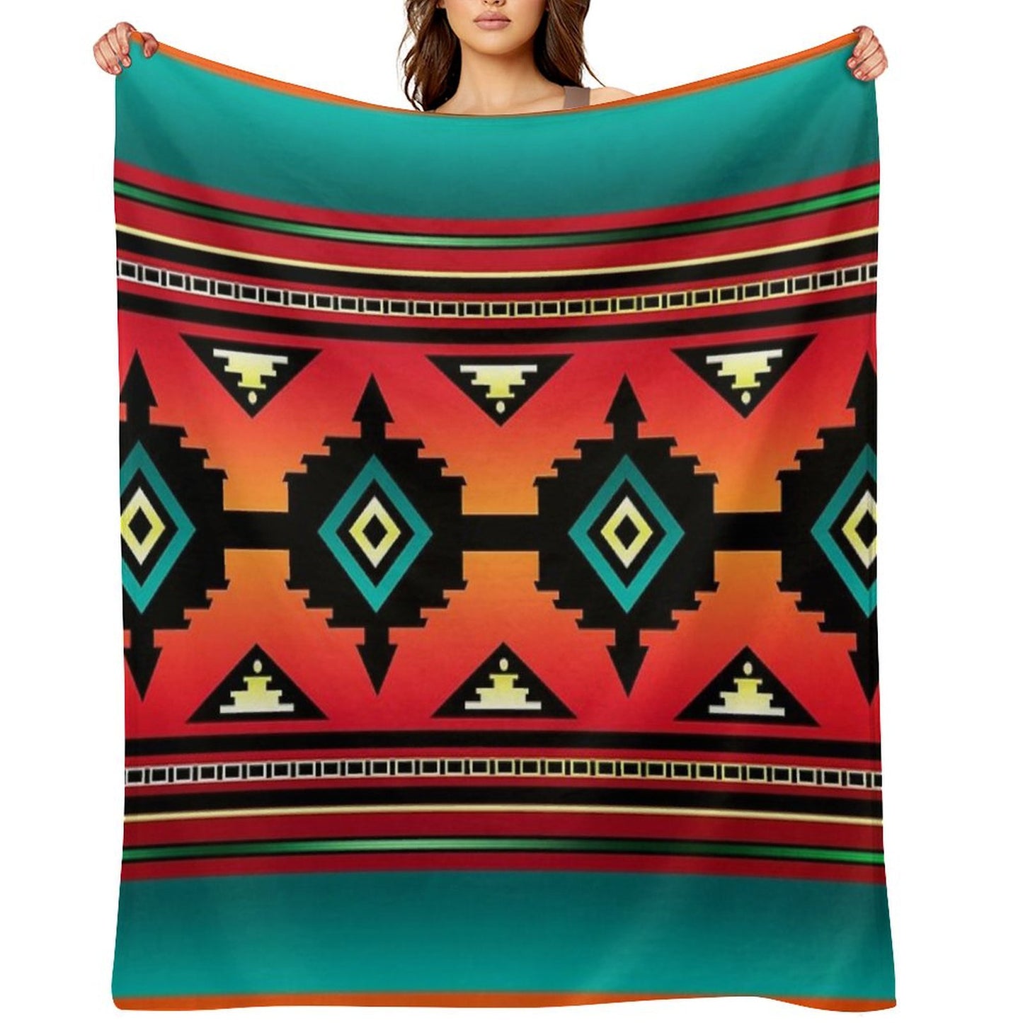 Canyon Navajo Throw Blanket