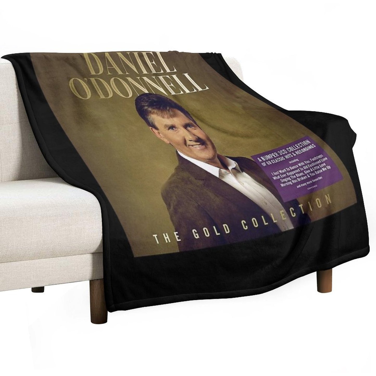 Daniel O'Donnell Gold Collection Throw Blanket