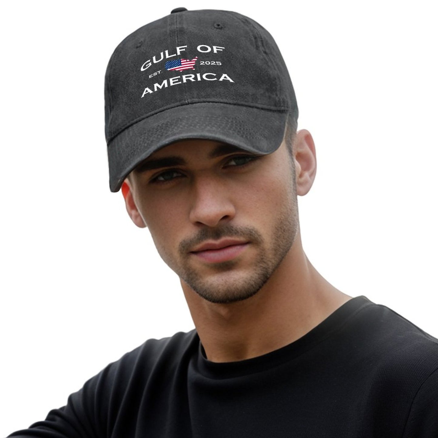 Gulf of USA America EST. 2025 Baseball Caps
