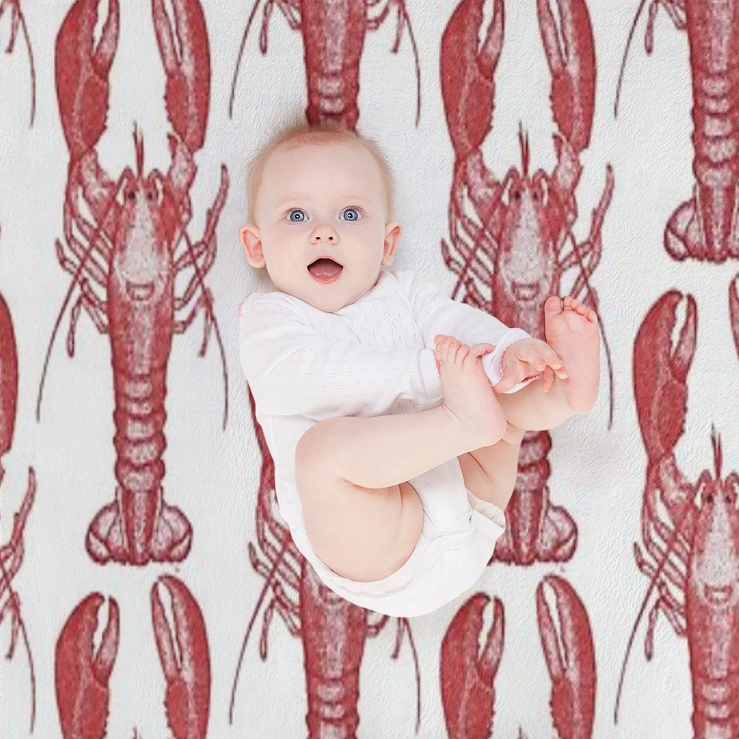 Lobster Throw Blanket