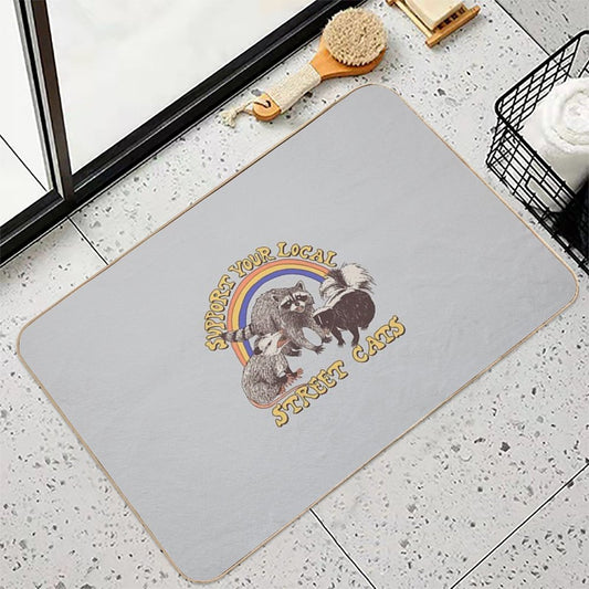 Street Cats Bath Mat