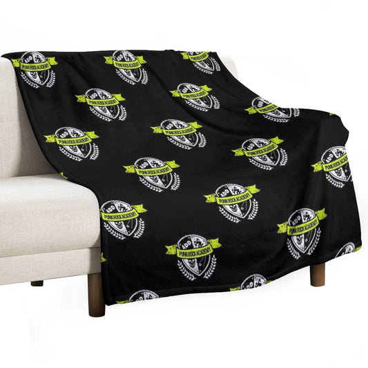 Punk Rock Academy Throw Blanket