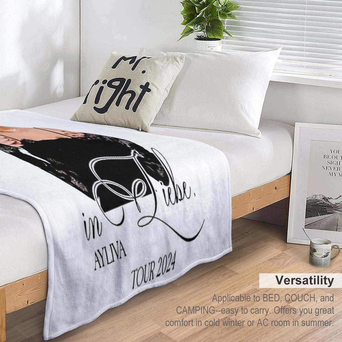 Ayliva In Liebe Tour 2024 Throw Blanket