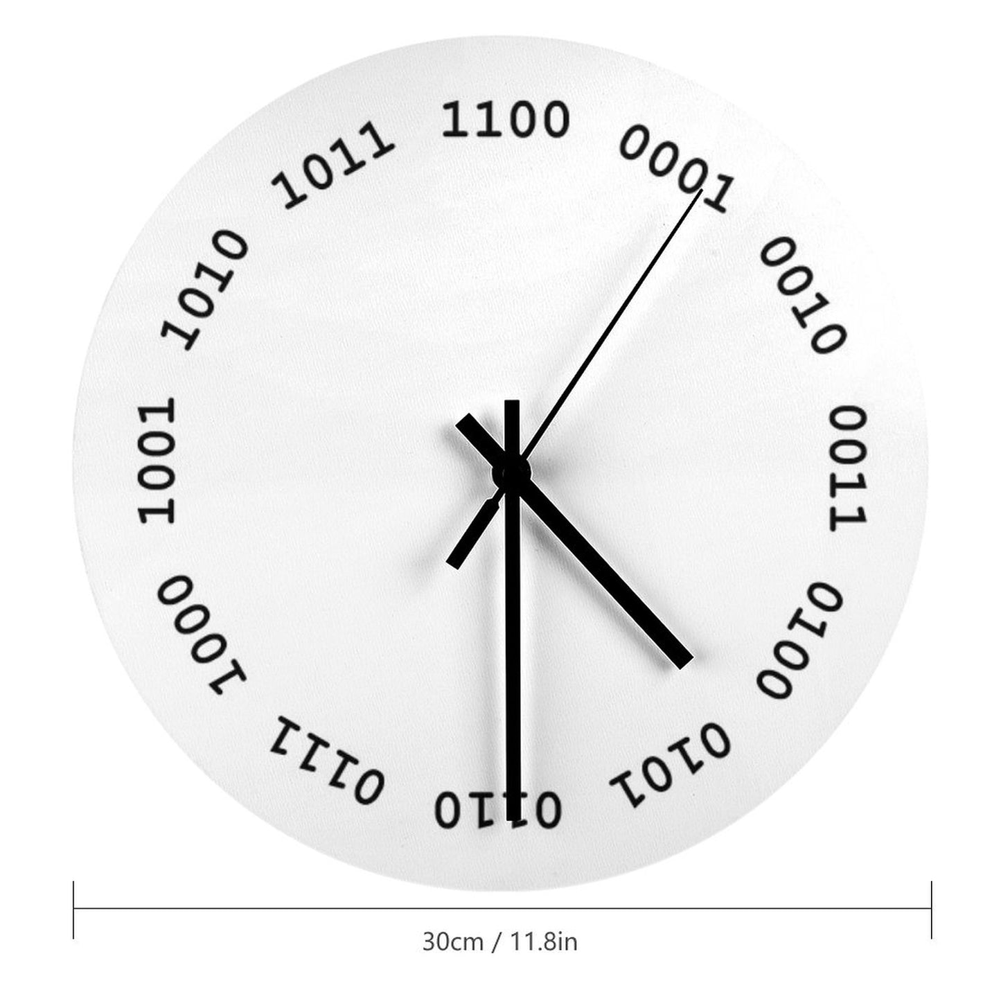 Binary Clock Wall Clock