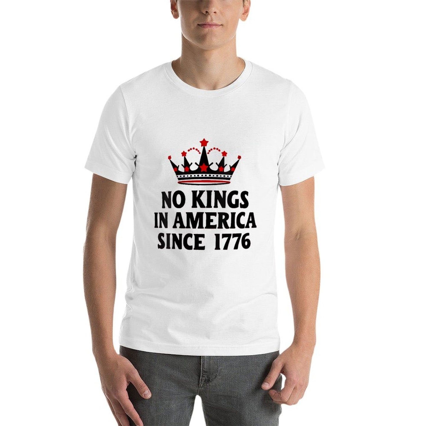 Womens No Kings In America Since 1776 Versatile T-Shirt