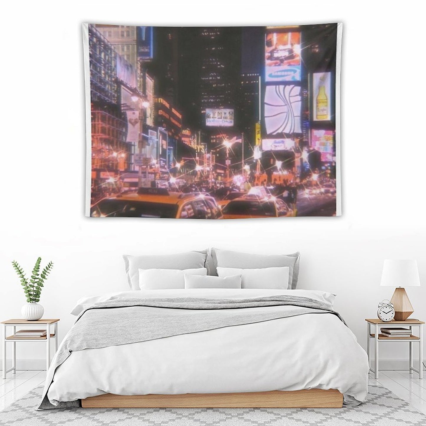 Times Square NYC Tapestry