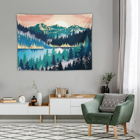 Lake Mist Tapestry