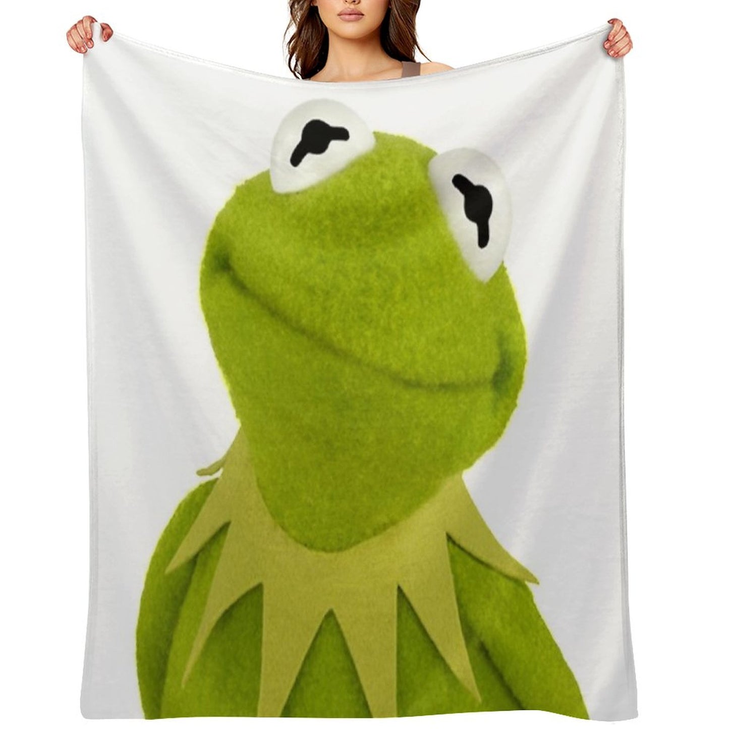 Kermit The Frog Throw Blanket
