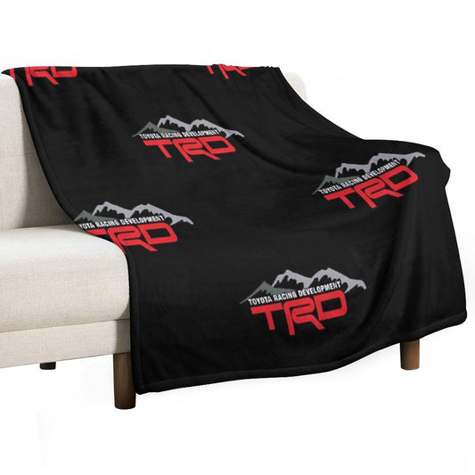 Trd Racing Development Throw Blanket