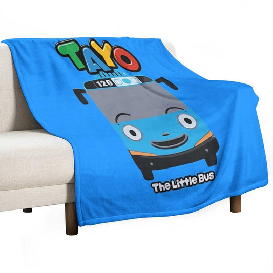 Tayo The City Bus Throw Blanket
